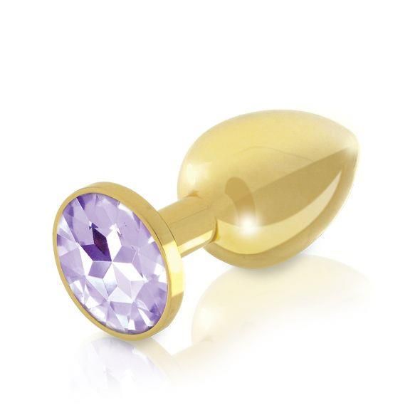 Zestaw metalowych korków analnych Rianne S Booty, 2 sztuki (złote)