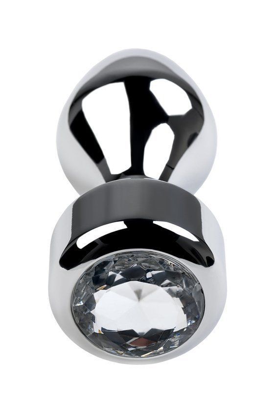 Korek analny Toyfa Metal, 9.5 cm (srebrny)