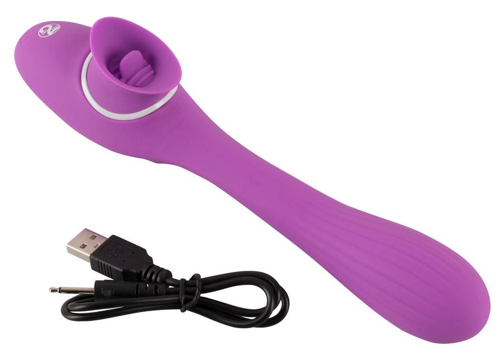 Вибратор You2Toys 2 Function Bendable Vibe, 22.3 см (фиолетовый)