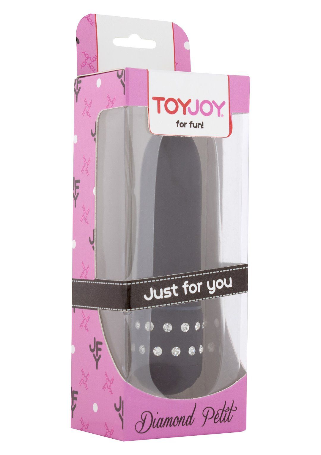 Вібратор ToyJoy Diamond Petit Vibe, 11 см (чорний)
