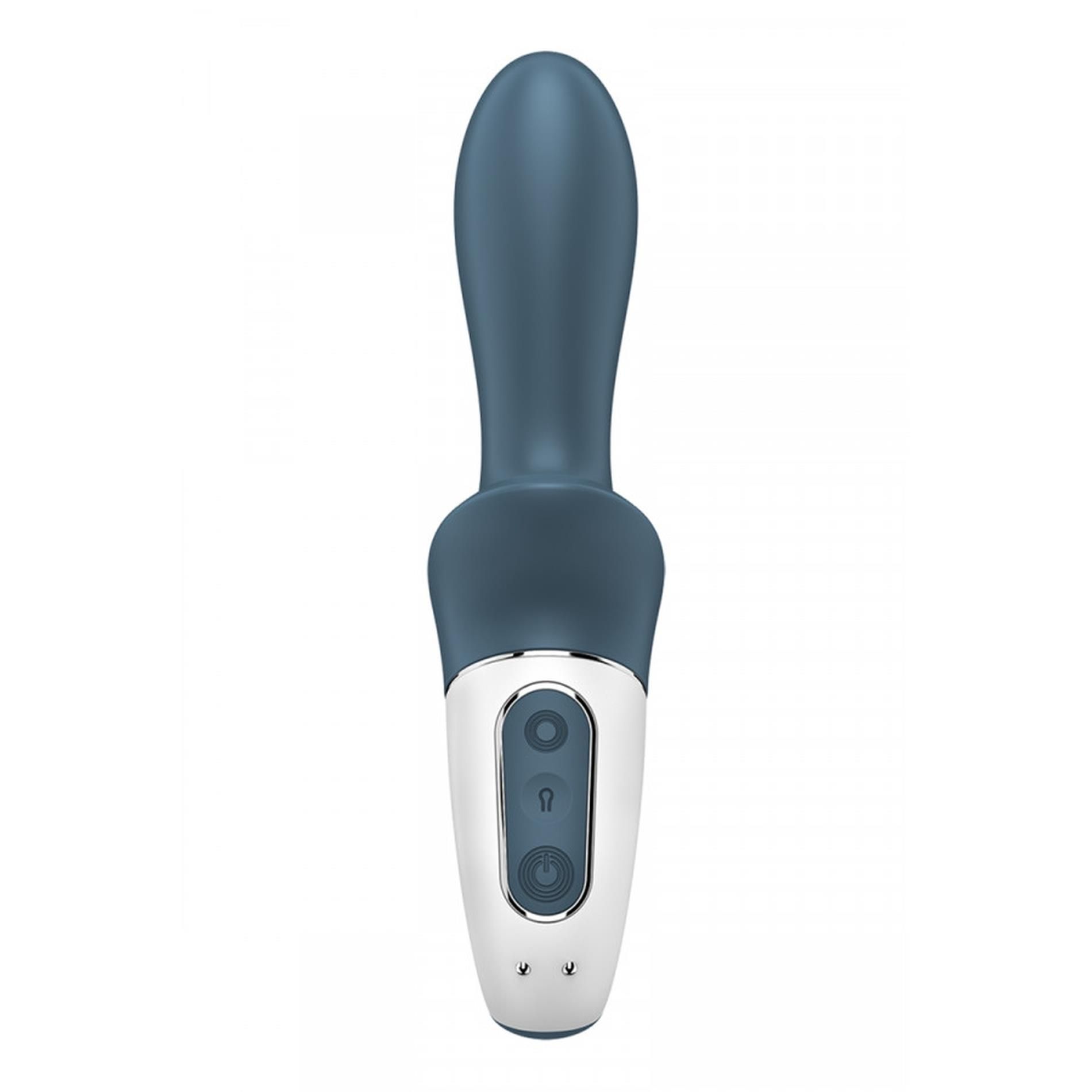 Анальный вибратор Satisfyer Air Pump Booty 2, 19 см (серый)