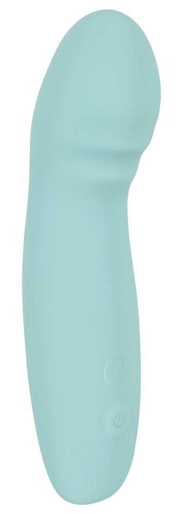 Вибратор Cuties Mini G-Spot, 15.5 см (бирюзовый)