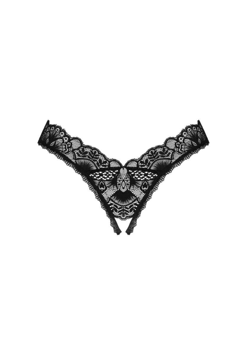 Трусики Obsessive Donna Dream, XL/2XL (черный)