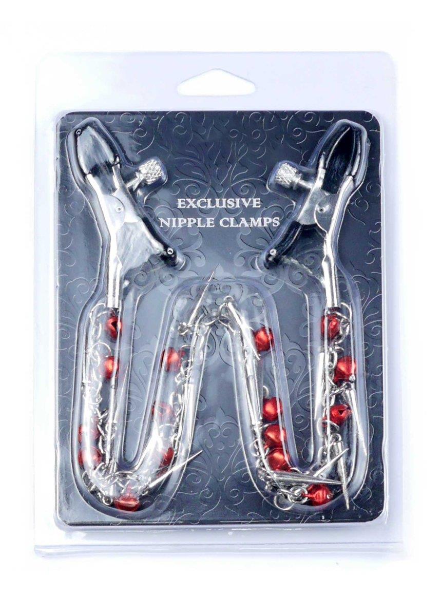 Зажимы для сосков Fetish B-Series Exclusive Nipple Clamps No.3 (серебристый)