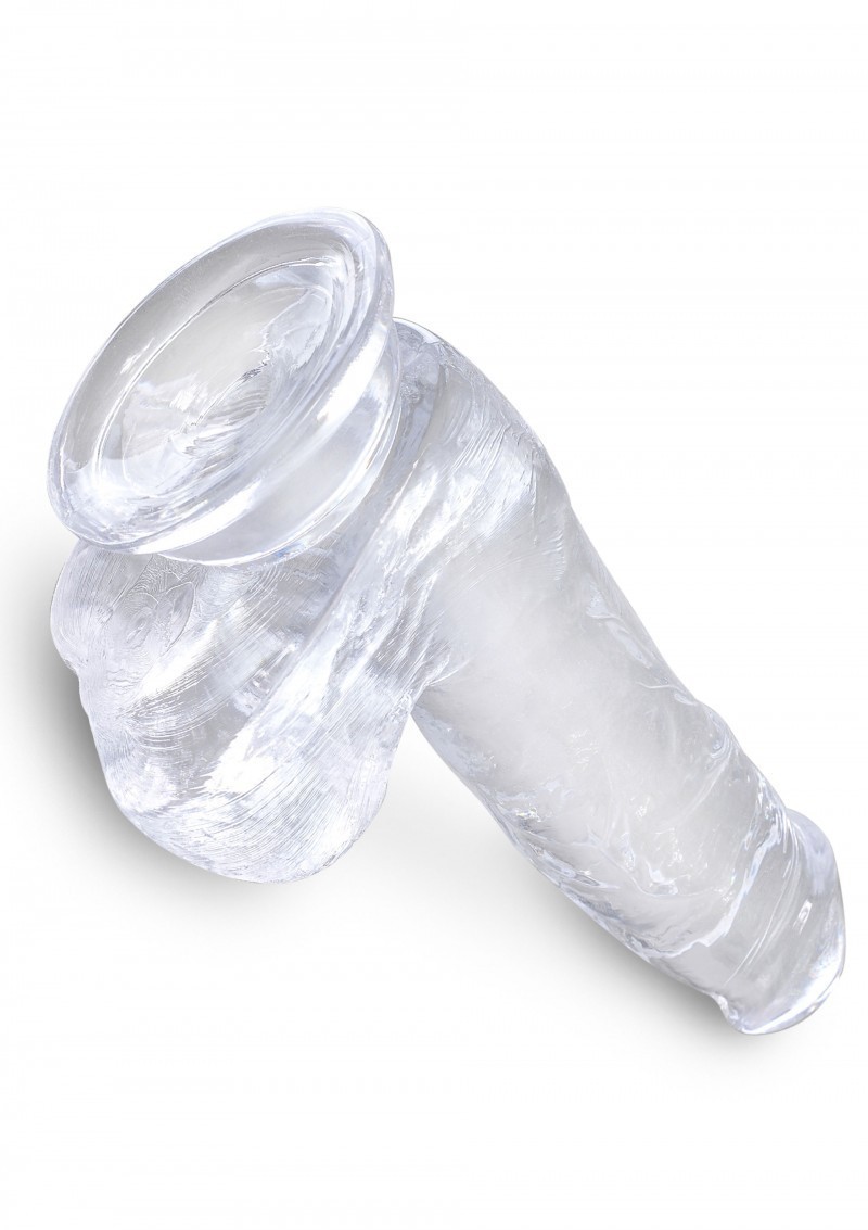Фаллоимитатор King Cock Clear 6 Inch, 17,7 см (прозрачный)
