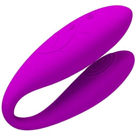 Вибратор Pretty Love Chad Vibrator, 9,3 см (фиолетовый)