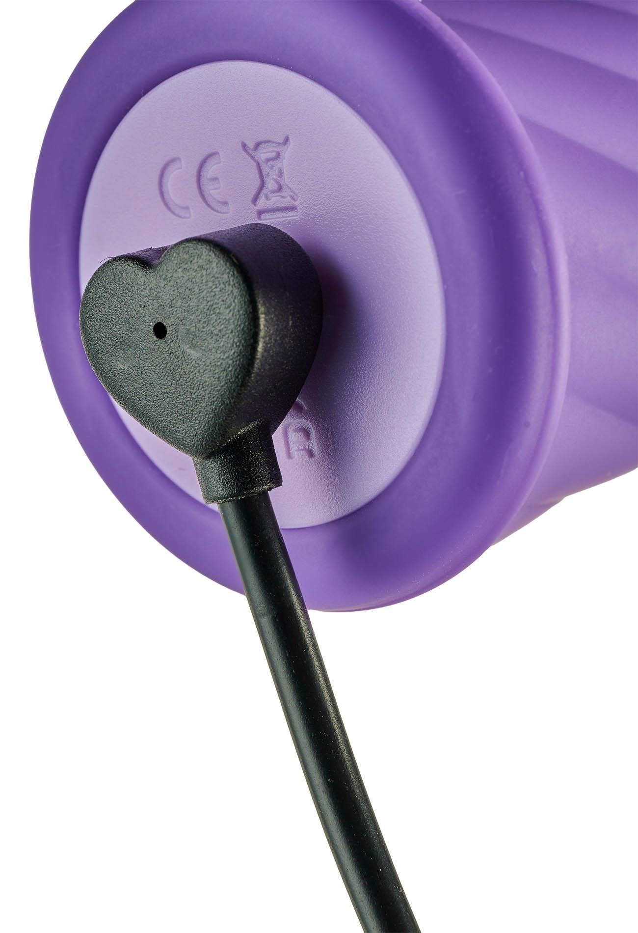 Wibromasażer Dream Toys Buzzing Wand, 20 cm (fioletowy)