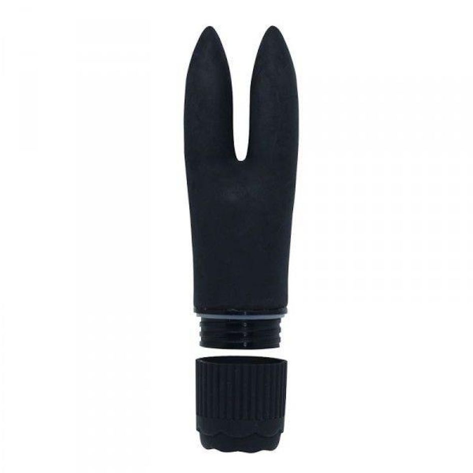 Wibrator łechtaczkowy Toyz4lovers, 11.4 cm (czarny)