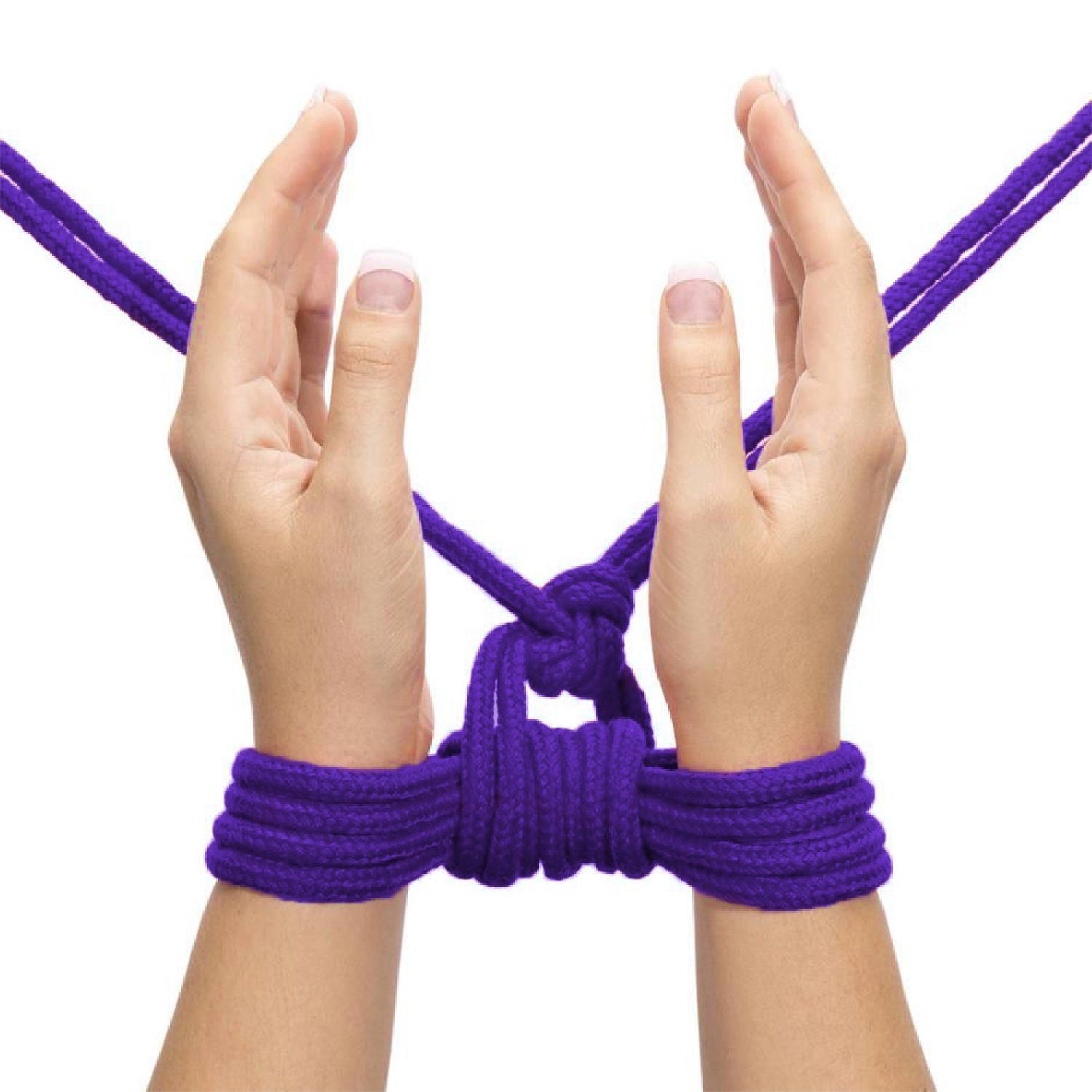 Мотузка LoveToy Fetish Bondage Rope, 10м (фіолетовий)