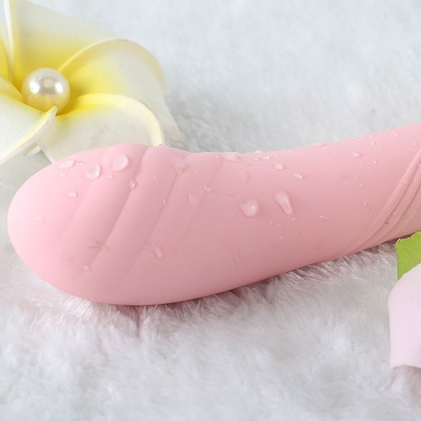Вибратор Zalo Courage Pre-Heating G-spot Massager, 20,6 см (розовый)