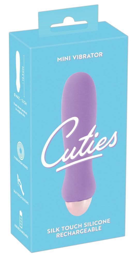 Вибратор Cuties Mini Vibrator, 12,5 см (фиолетовый)