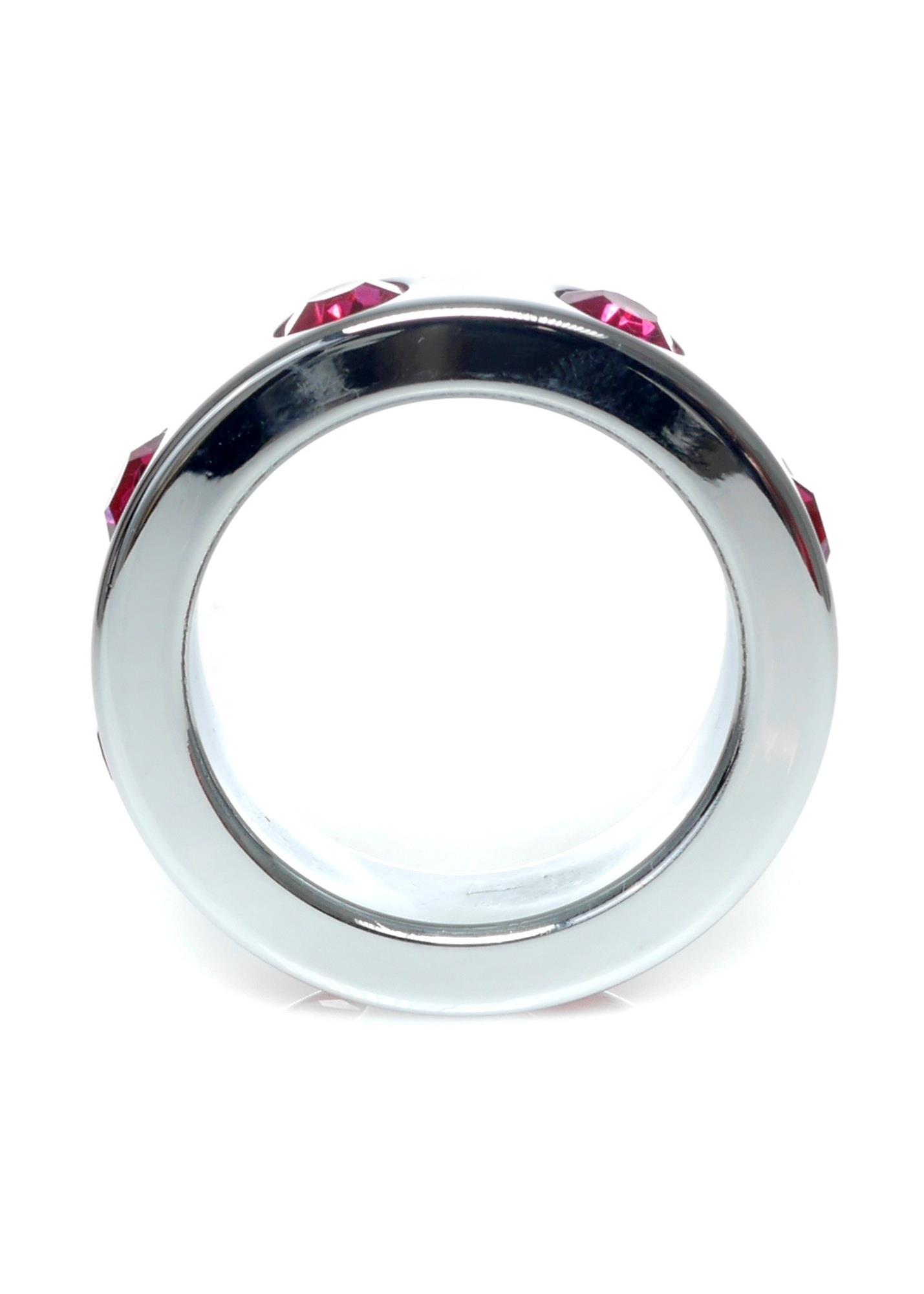 Эрекционное кольцо B - Series HeavyFun Metal Cock Ring, 5 см (серебристый)