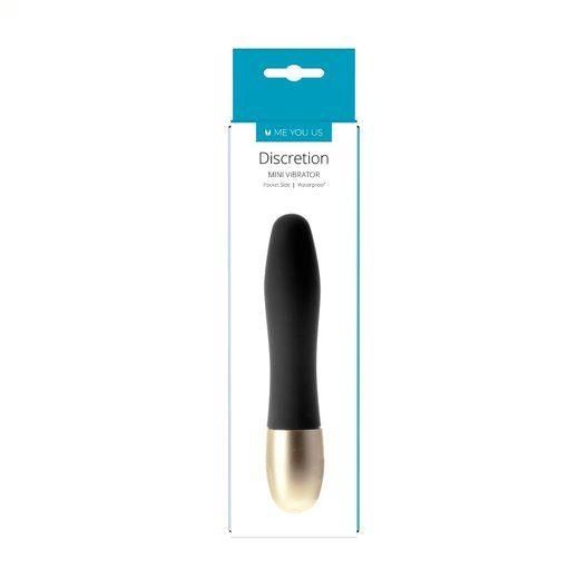 Мини вибратор Minx Discretion Bullet, 8 см (черный)