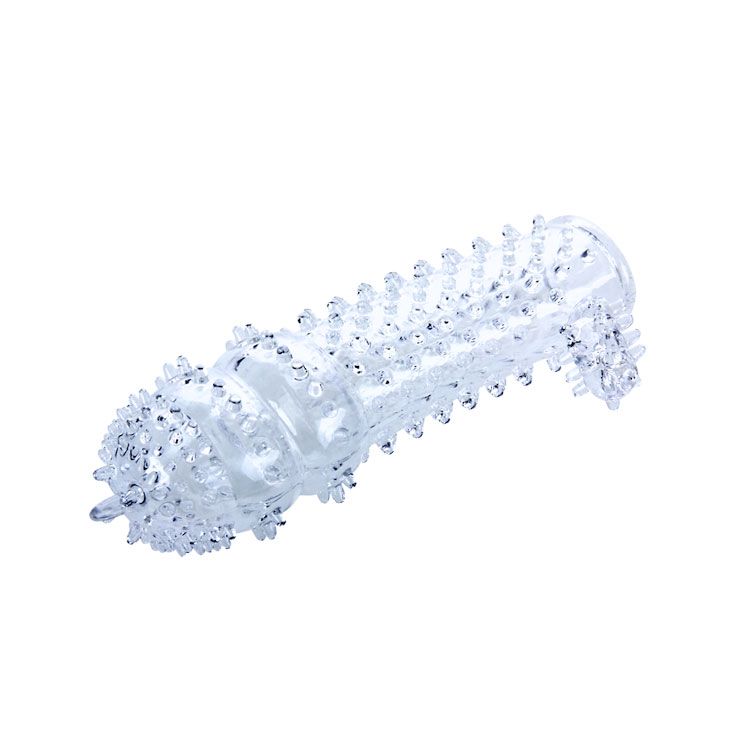 Насадка на пенис Baile Penis Sleeve, 12,8 см (прозрачный)