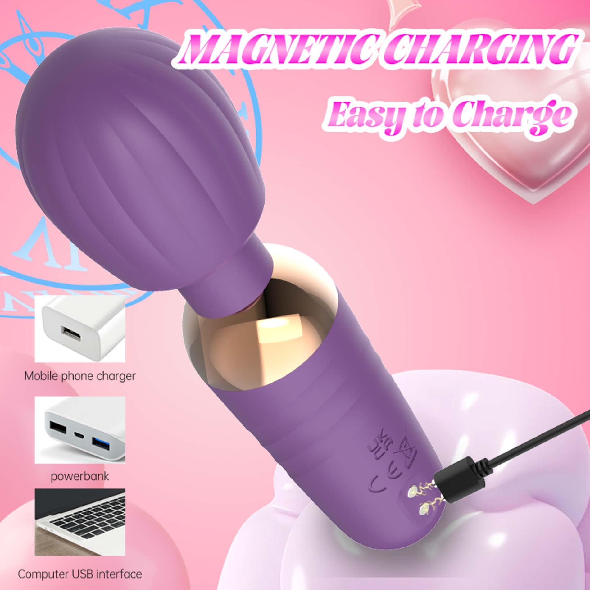 Вибратор B - Series Cute Little Fairy Wand, 14 см (фиолетовый)