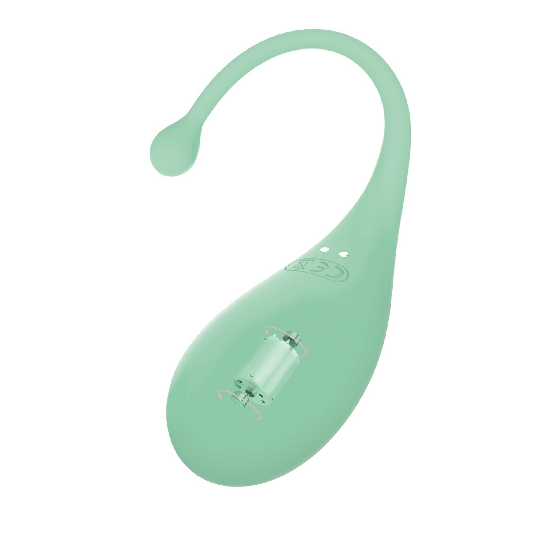 Виброяйцо Adrien Lastic Palpitation, 18 см (мятный)