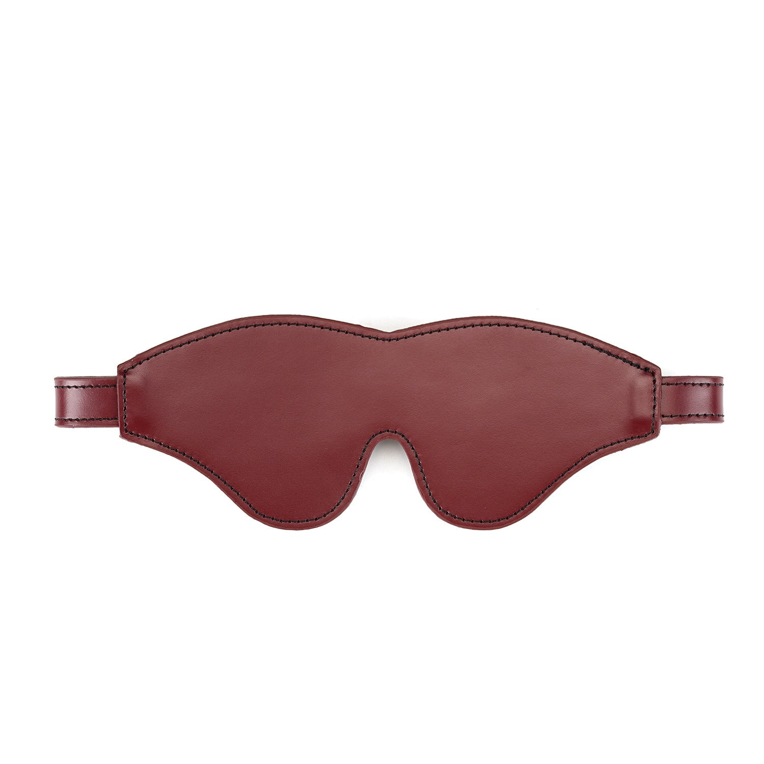 Маска на глаза Liebe Seele Wine Red Leather Blindfold (бордовый)