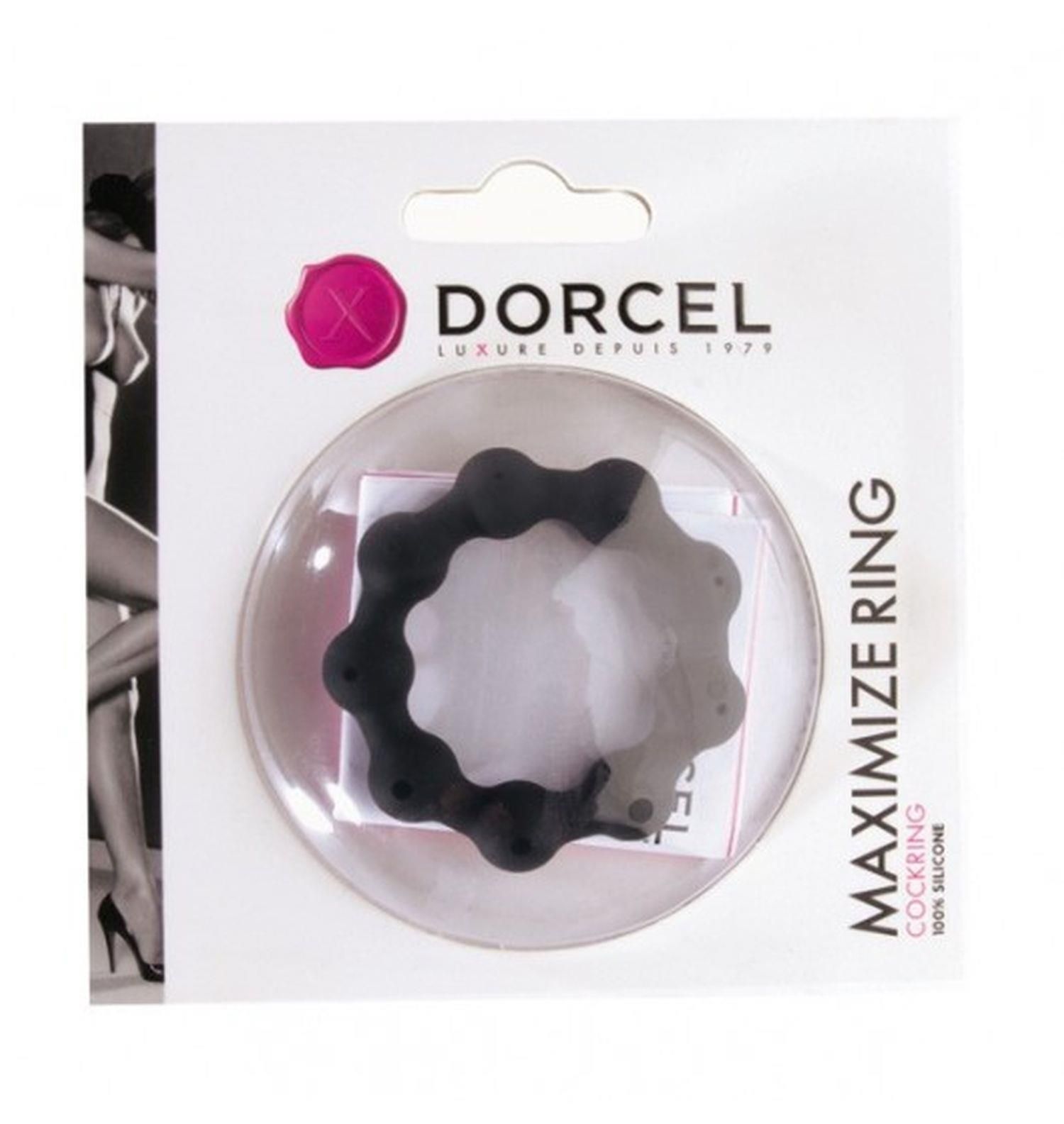 Эрекционное кольцо Dorcel Maximize Ring, 3.5 см (черный)
