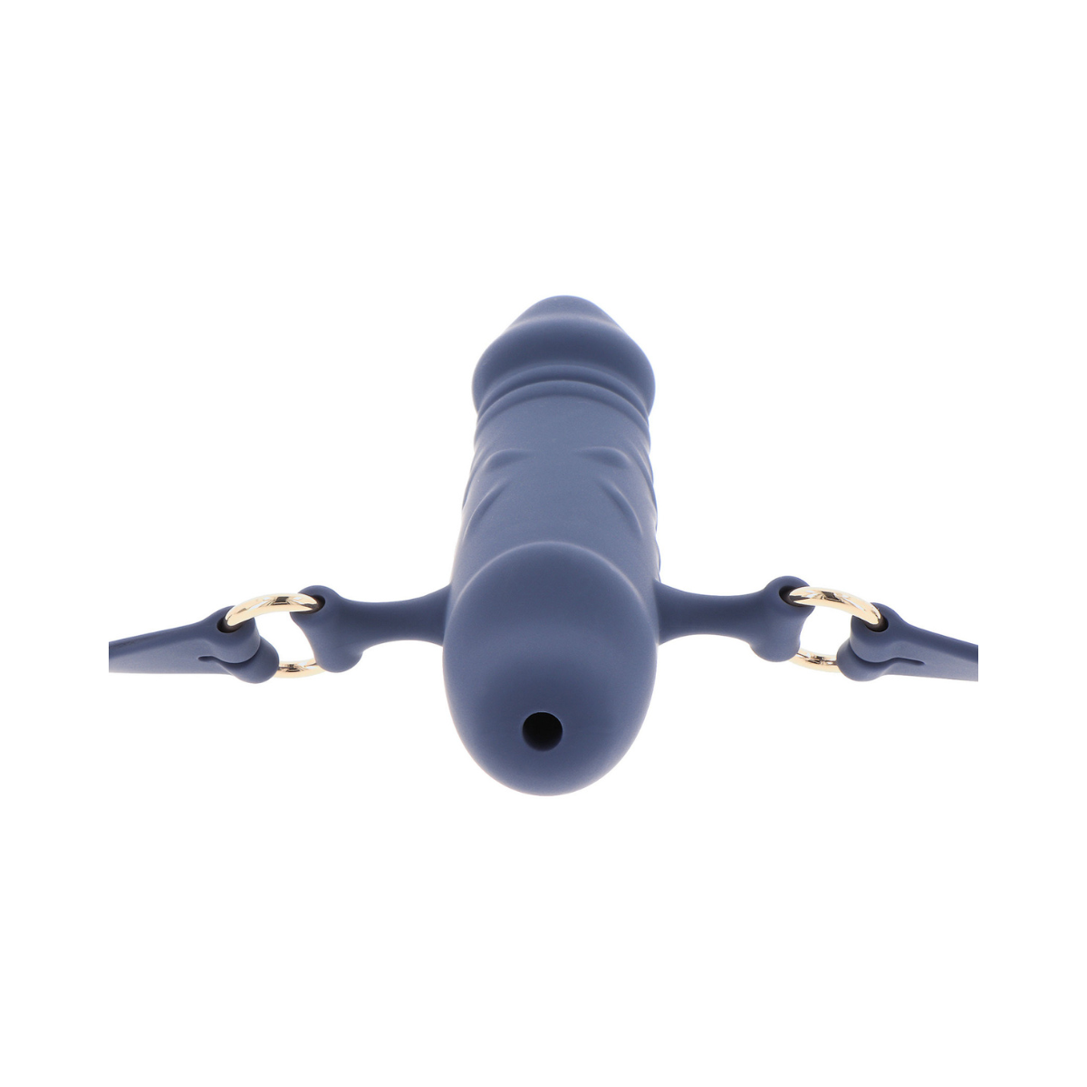 Кляп Taboom Silicone Supreme Breathable Penis Gag (синий)
