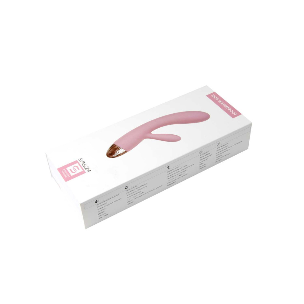 Wibrator królik Svakom Alice, 17,6 cm (różowy)