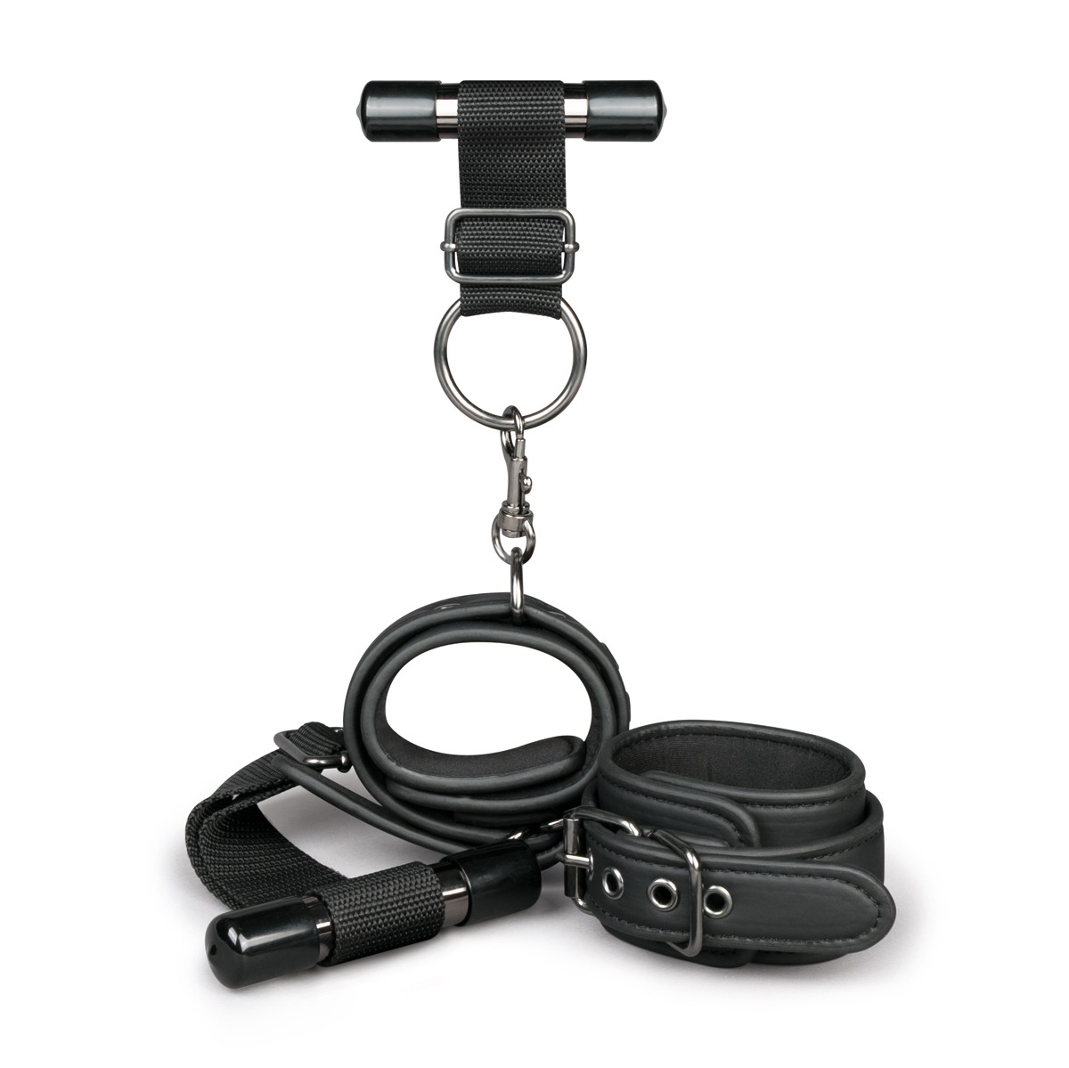 Easytoys Over the Door Wrist Cuffs - Kajdanki, Czarny