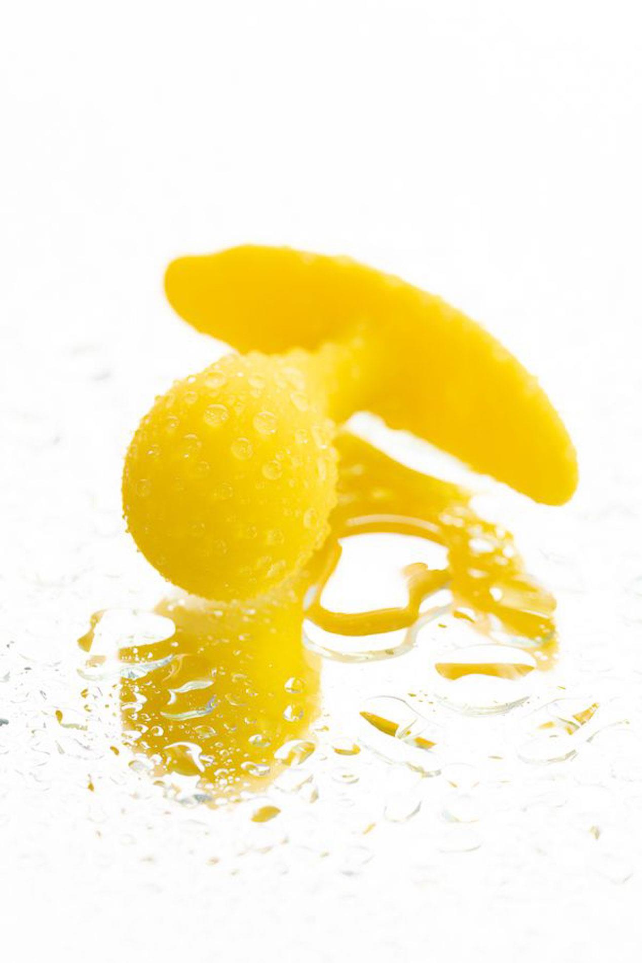 Korek analny ToDo Anal Plug Blob, 5.5 cm (żółty)