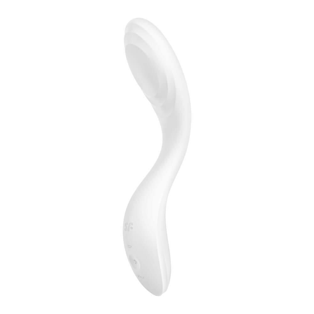 Вібратор Satisfyer Rrrolling Pleasure, 22 см (білий)