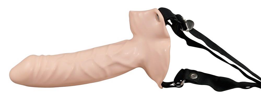 Страпон You2Toys Bull Power, 15 см (тілесний)