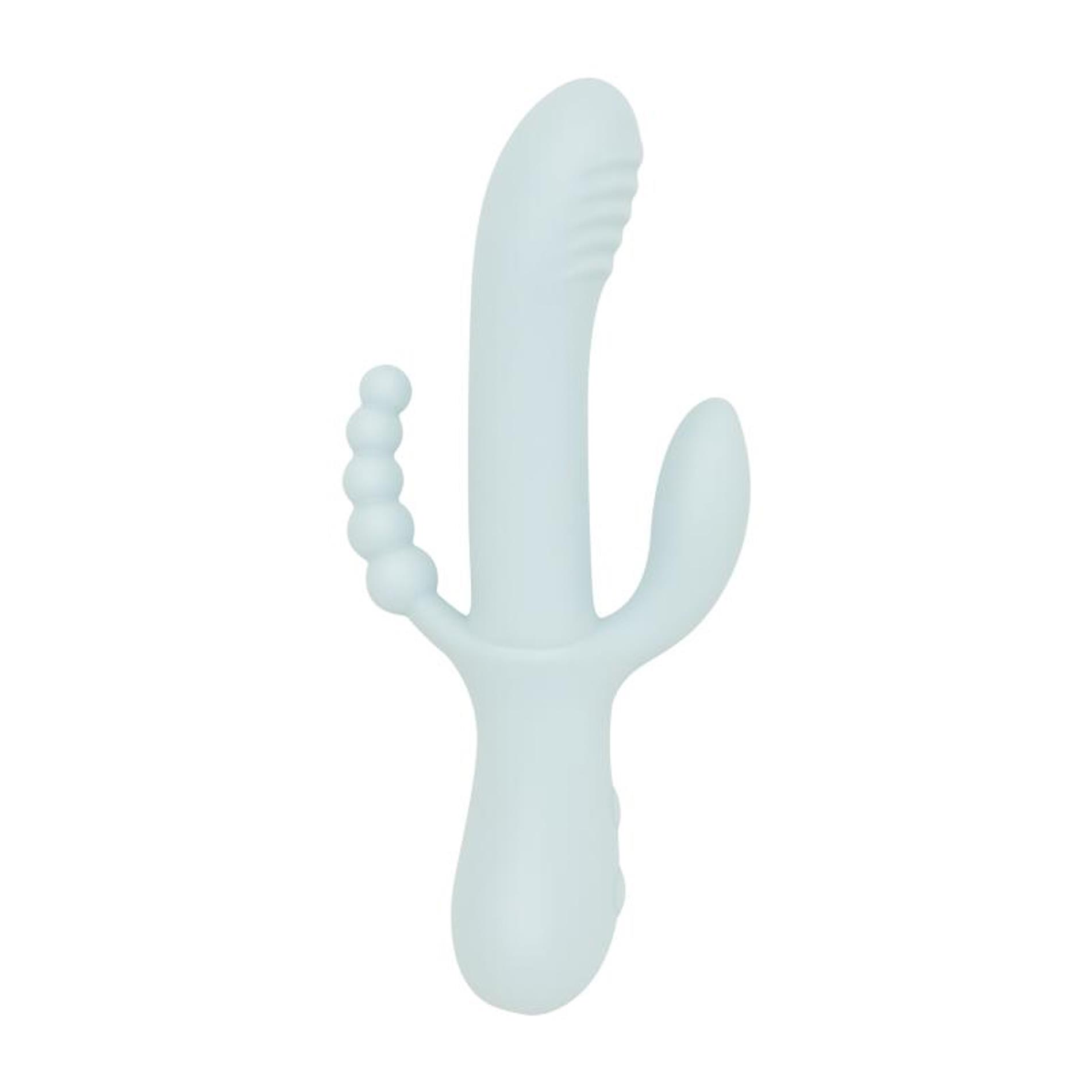 Вибратор Fleshlight Good Vibes Only Sage, 22.2 см (голубой)