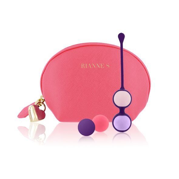 Шарики гейши Rianne S Pussy Playballs, 4 шт (кораловый)