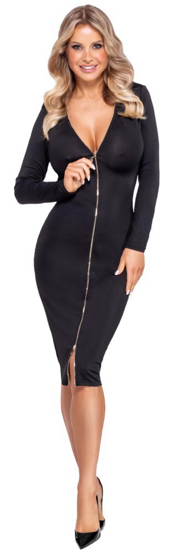 Платье Cottelli Collection Party Zip, L (черный)