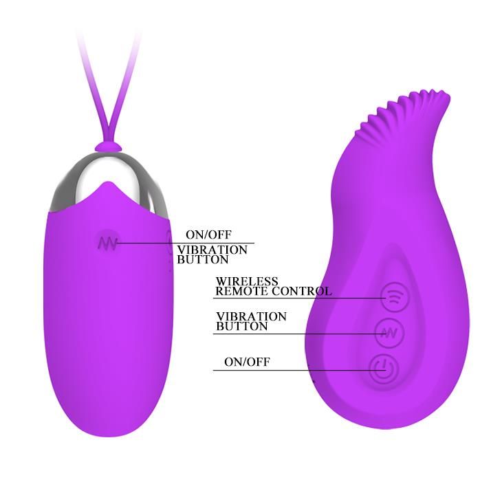 Wibrator Pretty Love Eden, 9.3 cm (fioletowy)