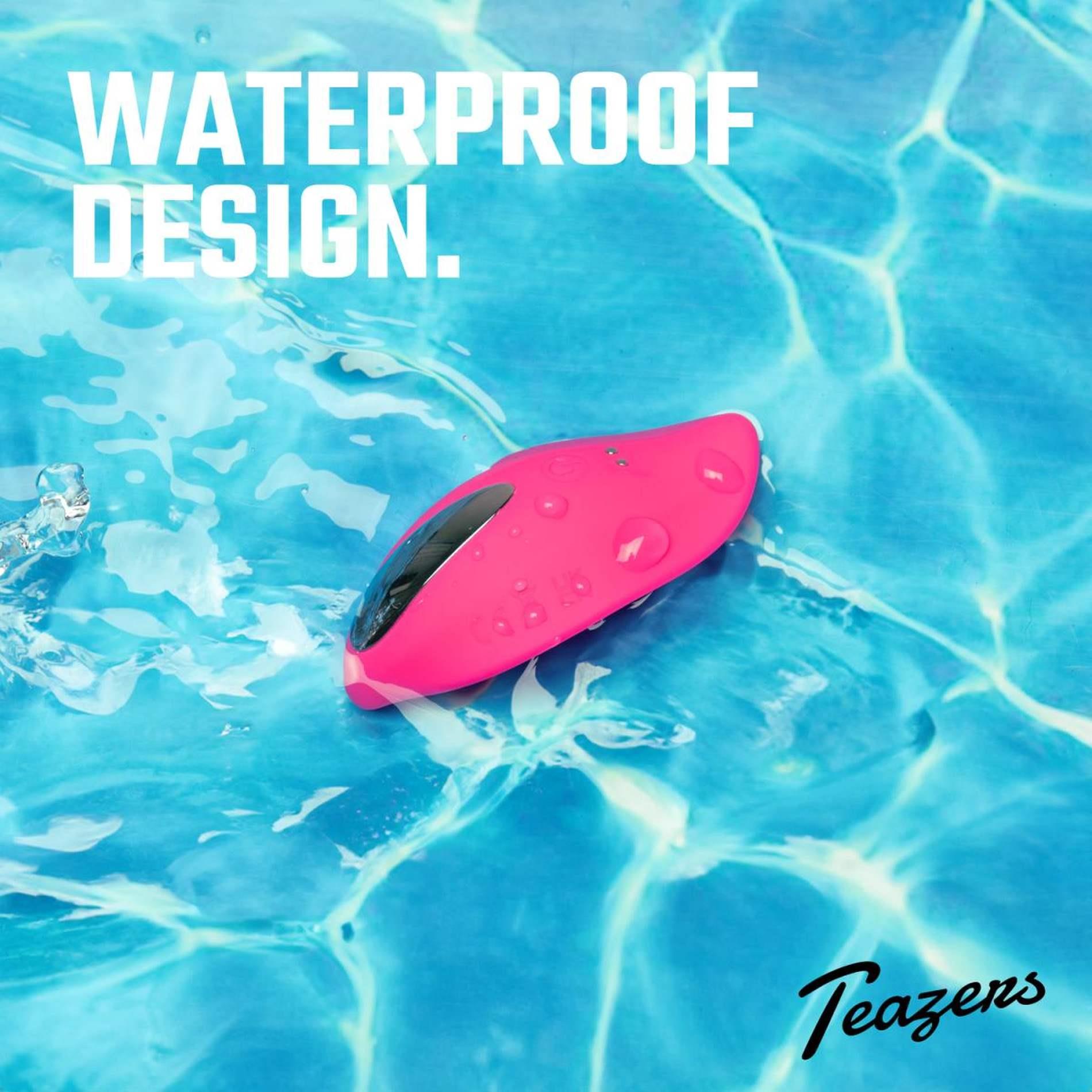 Мини-вибратор Teazers With Remote Control, 9 см (розовый)