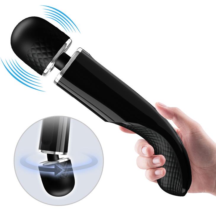 Вибромассажер Pretty Love Charming Massager, 24 см (черный)