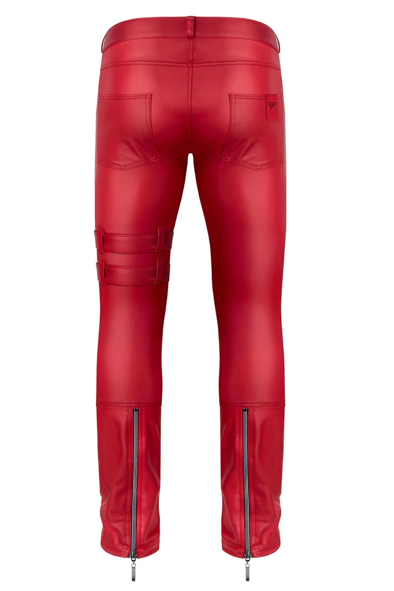 Spodnie Regnes Fetish Planet RMTommaso002, XL (czerwony)