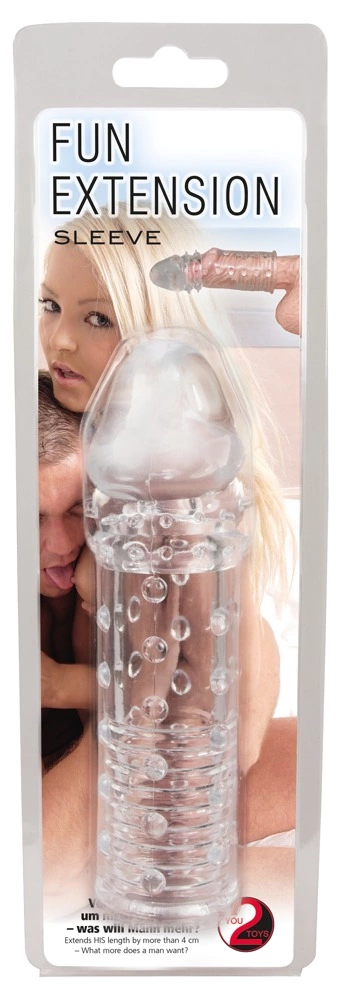 Насадка на пенис You2Toys Adonis Extension, 16 см (прозрачный)