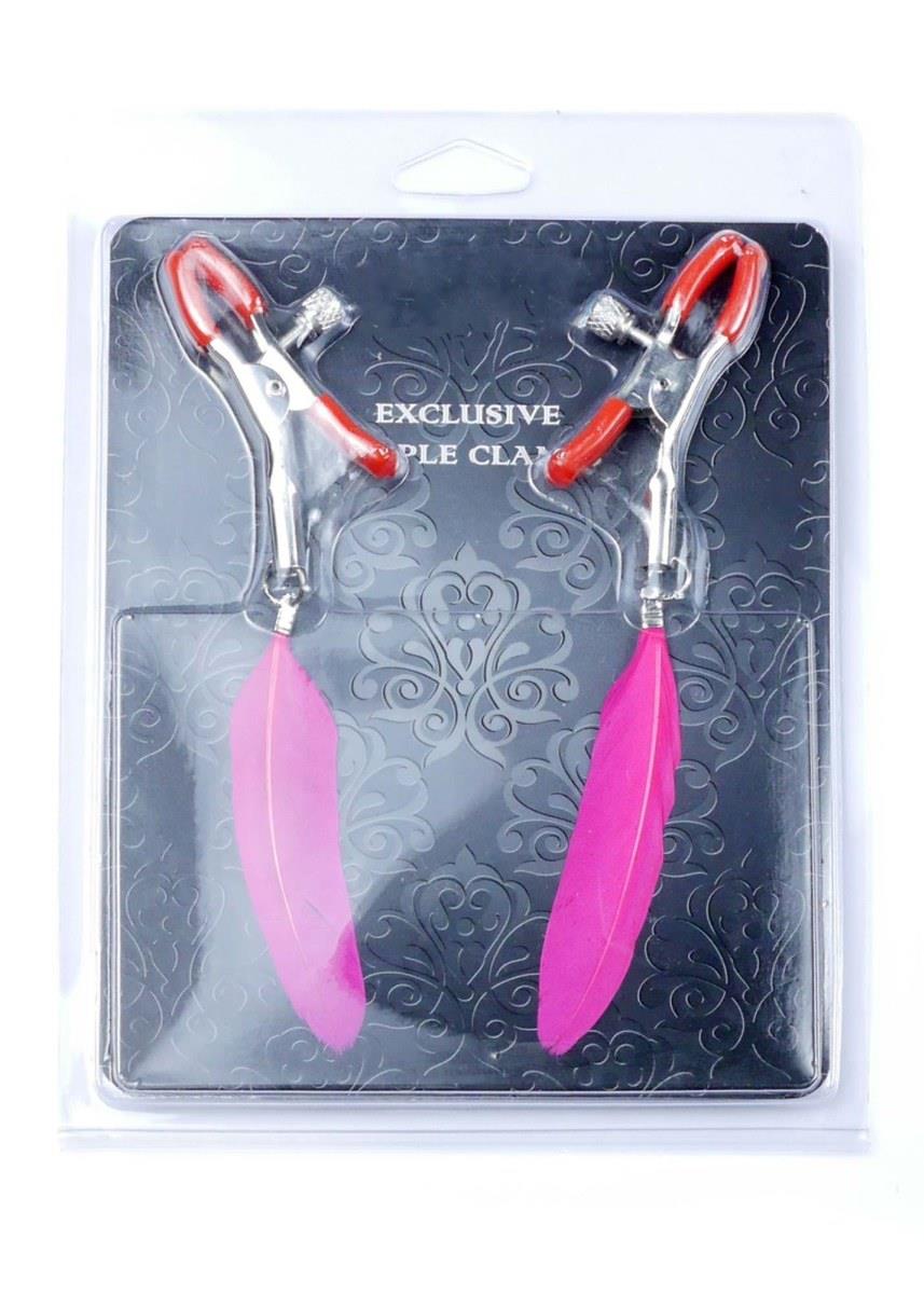 Зажимы для сосков Fetish Boss Series Exclusive No.13 (розовый)