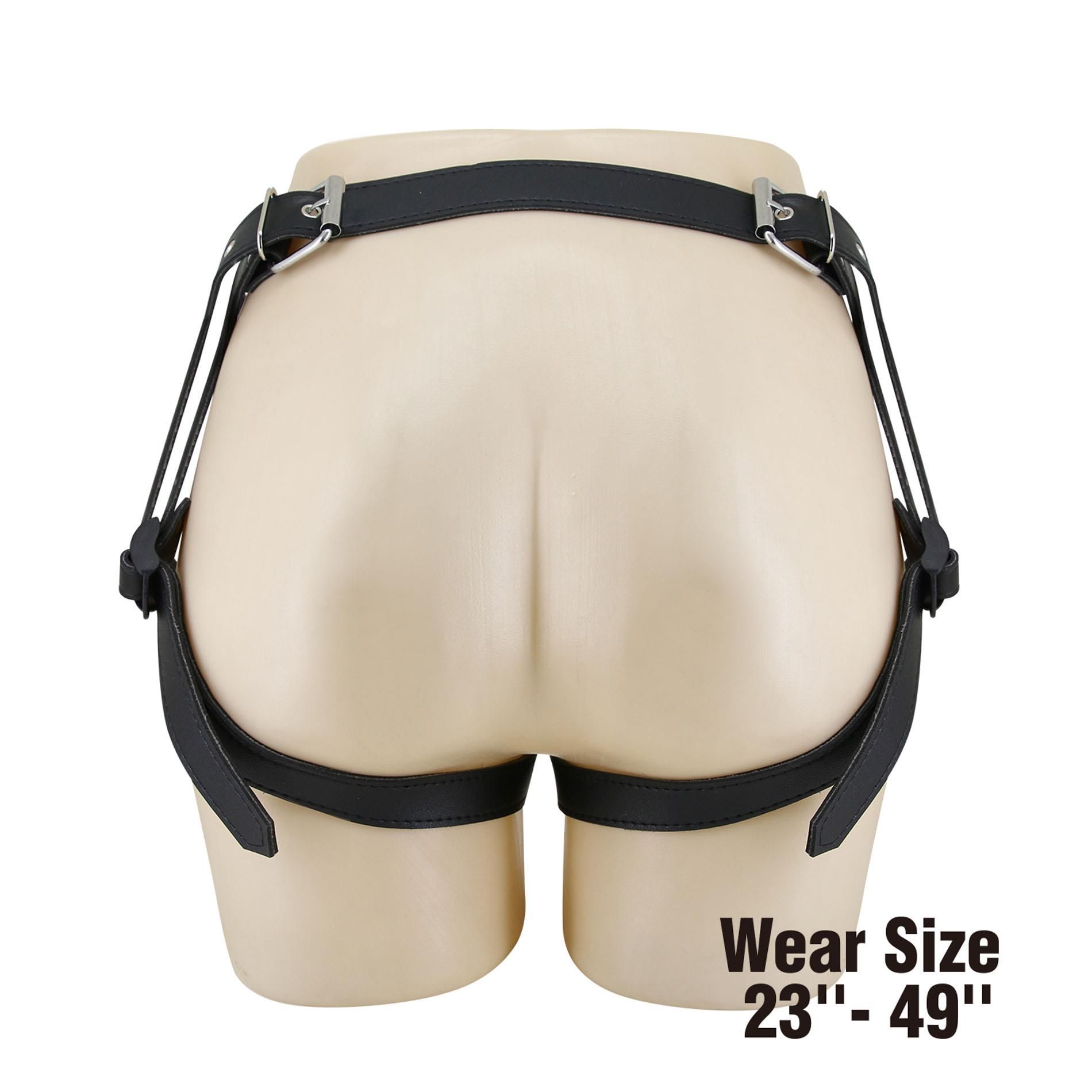Страпон Pretty Love Harness Briefs Wells 6.3", 20.6 см (телесный)