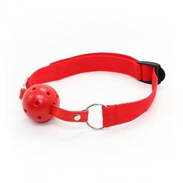 Кляп Toyz4lovers Easy Breathable Ball Gag (червоний)