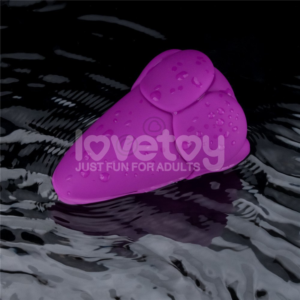 Вибратор для клитора Love Toy Flicker, 9.7 см (фиолетовый)