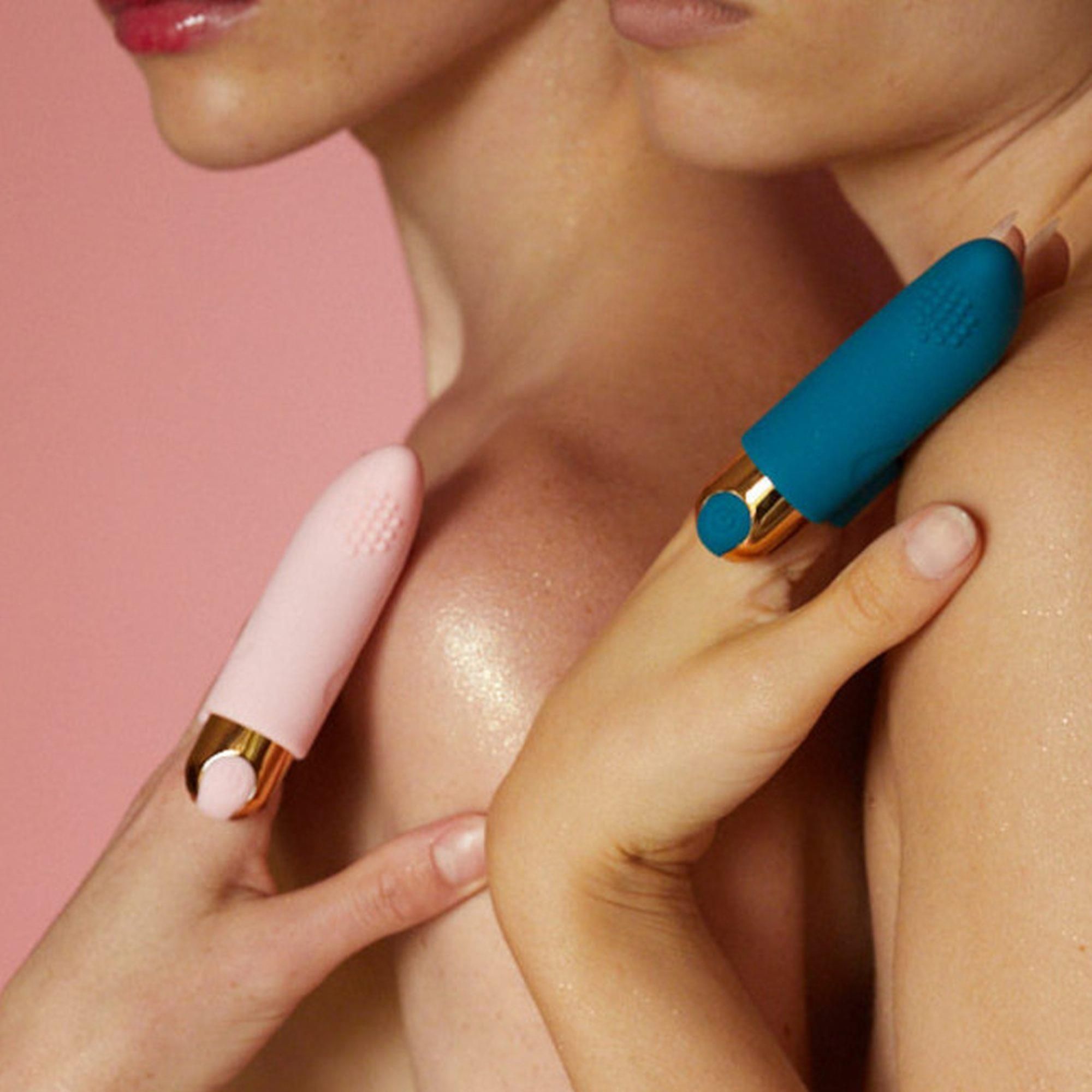 Wibrator na palec Love To Love Touch Me, 8,6 cm (różowy)