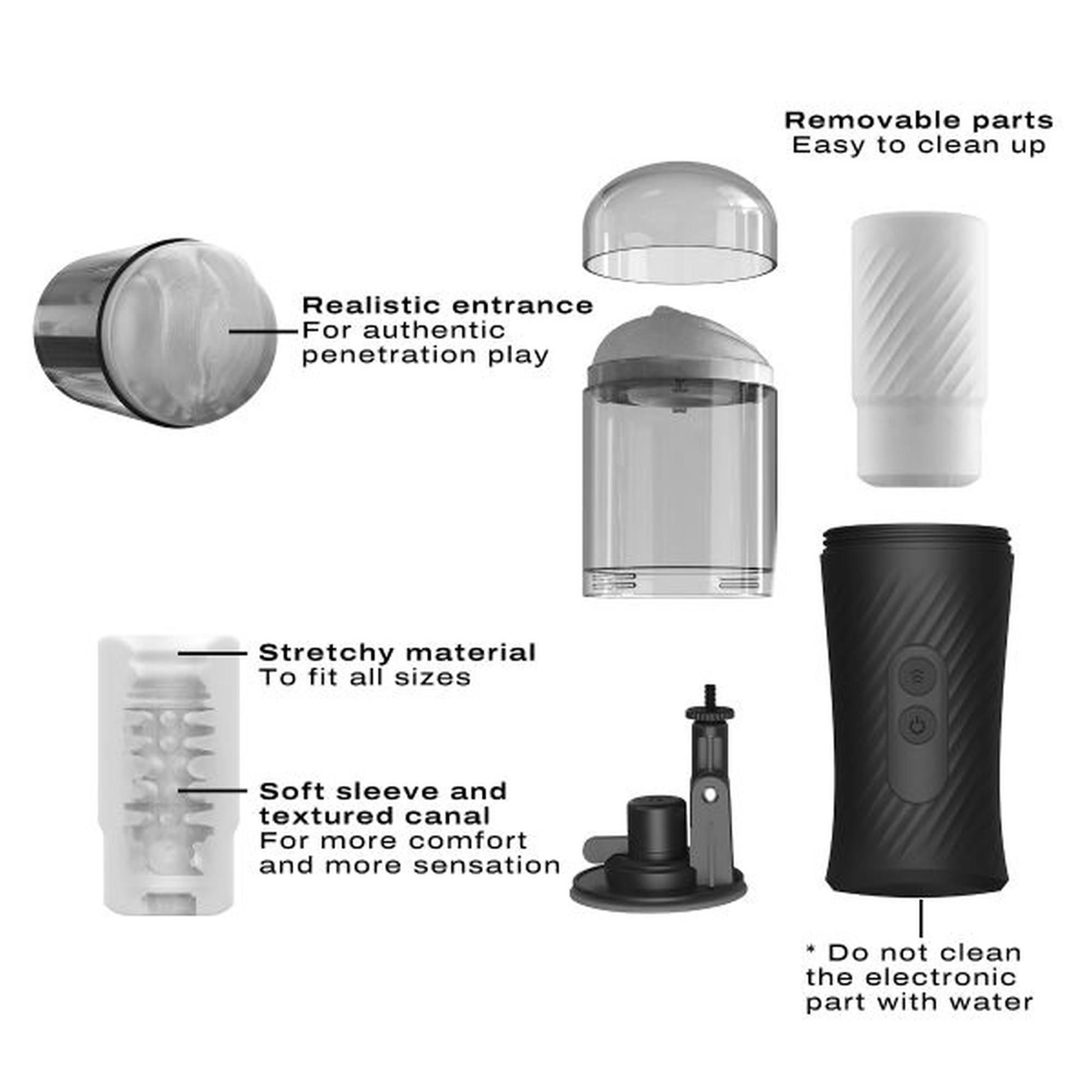 Masturbator automatyczny Dorcel Thrust Blow (czarny)