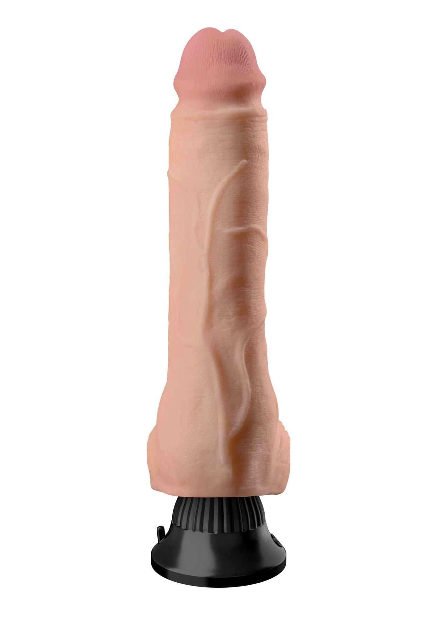 Вибратор Pipedream Real Feel Deluxe, 27 см (телесный)