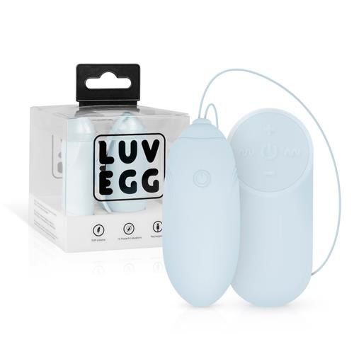 Виброяйцо Luv Egg, 16 см (голубой)