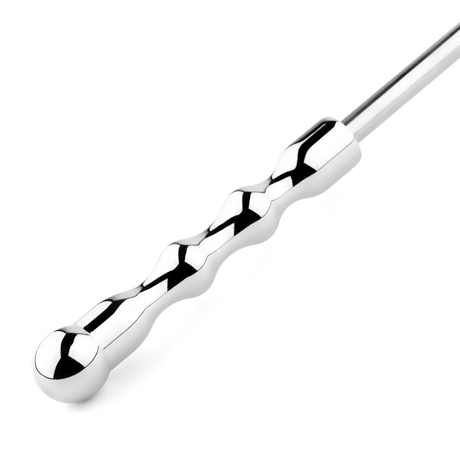 Korek analny B - Series HeavyFun Jewellery № 2, 27.5 cm (srebrny)