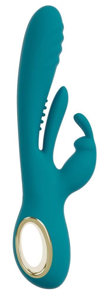 Вибратор-кролик Sweet Smile Rabbit Vibrator, 25 см (бирюзовый)