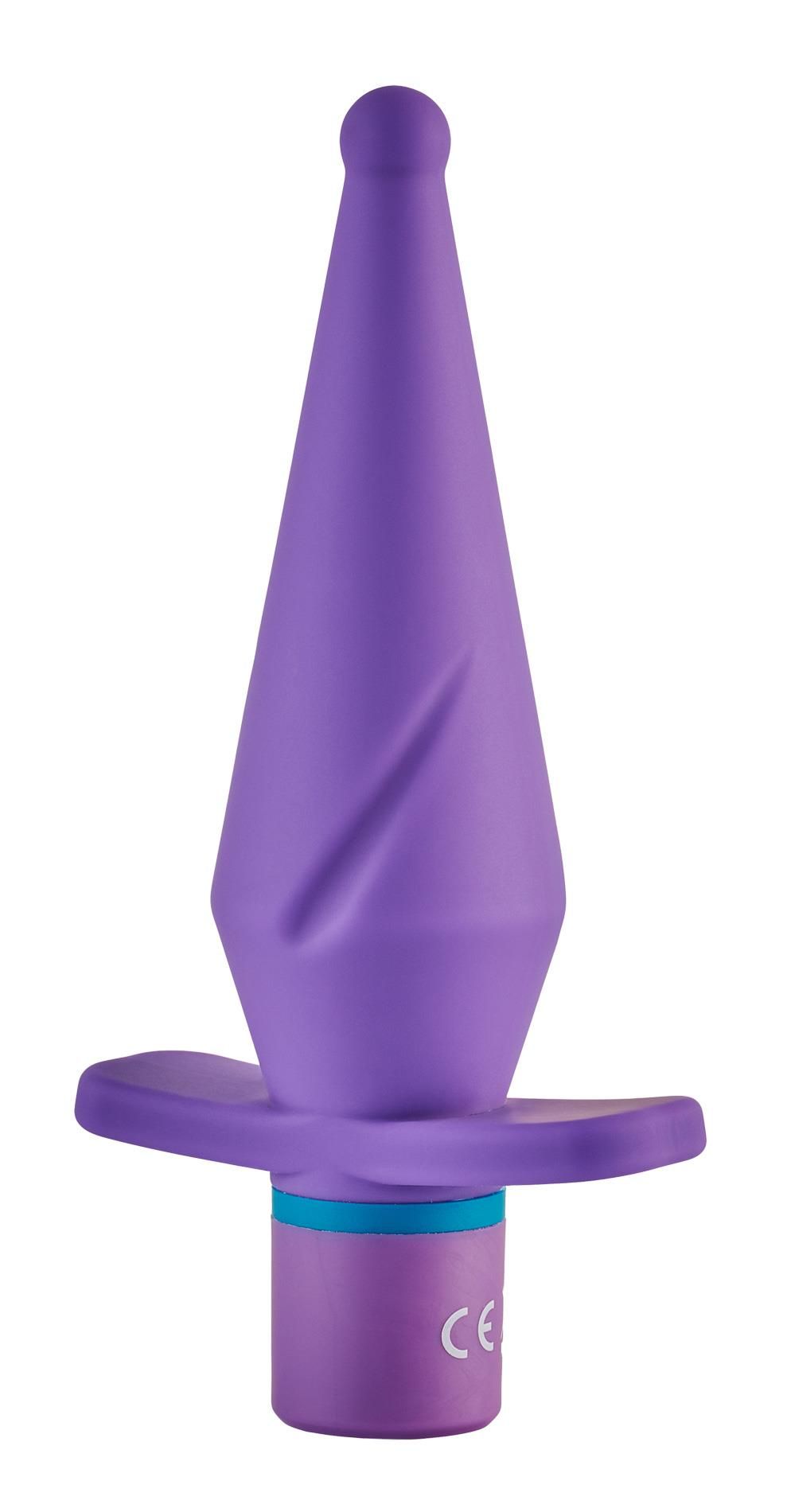 Korek analny Dream Toys Tingling Touch, 13 cm (fioletowy)