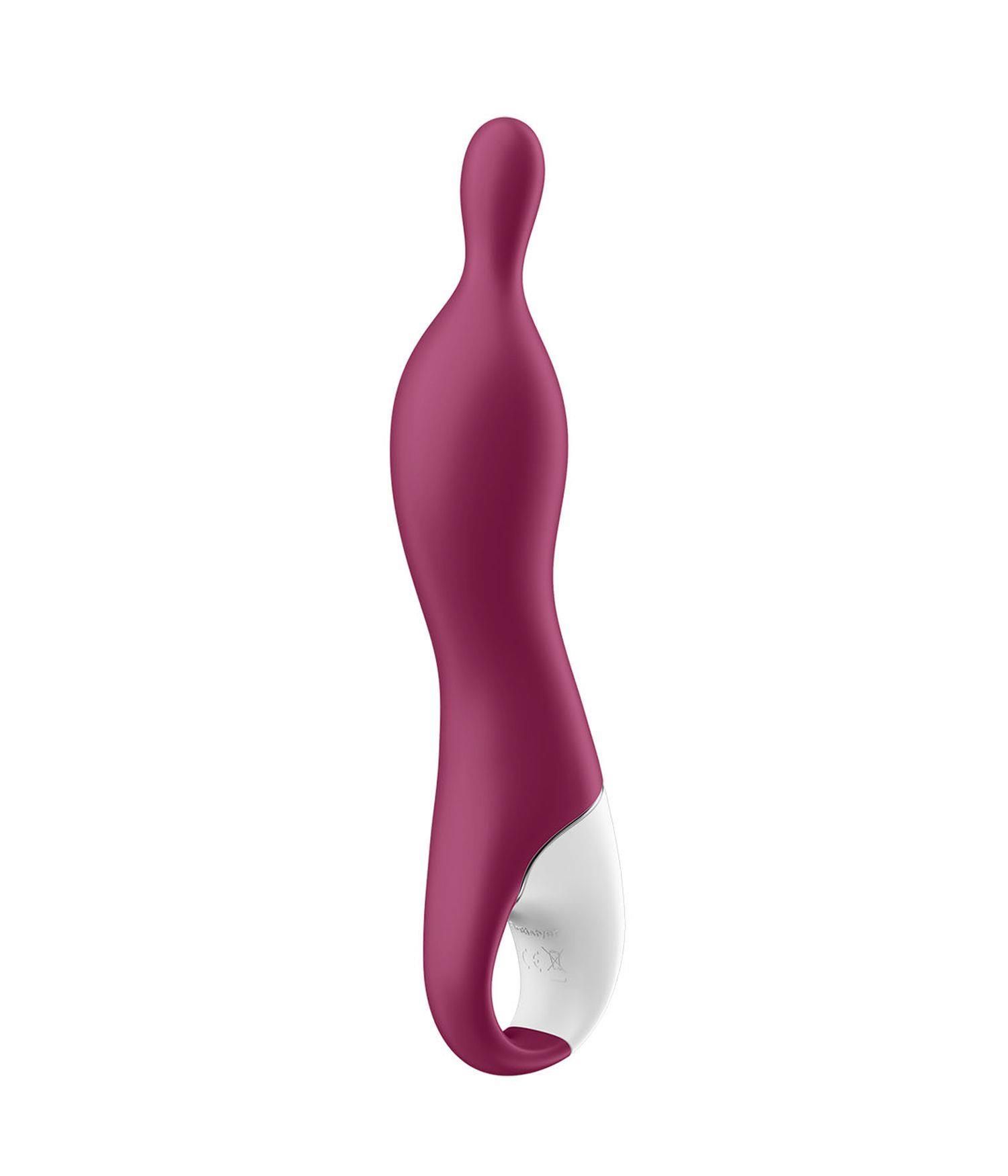 Вибратор Satisfyer A-Mazing 1, 21,7 см (бордовый)