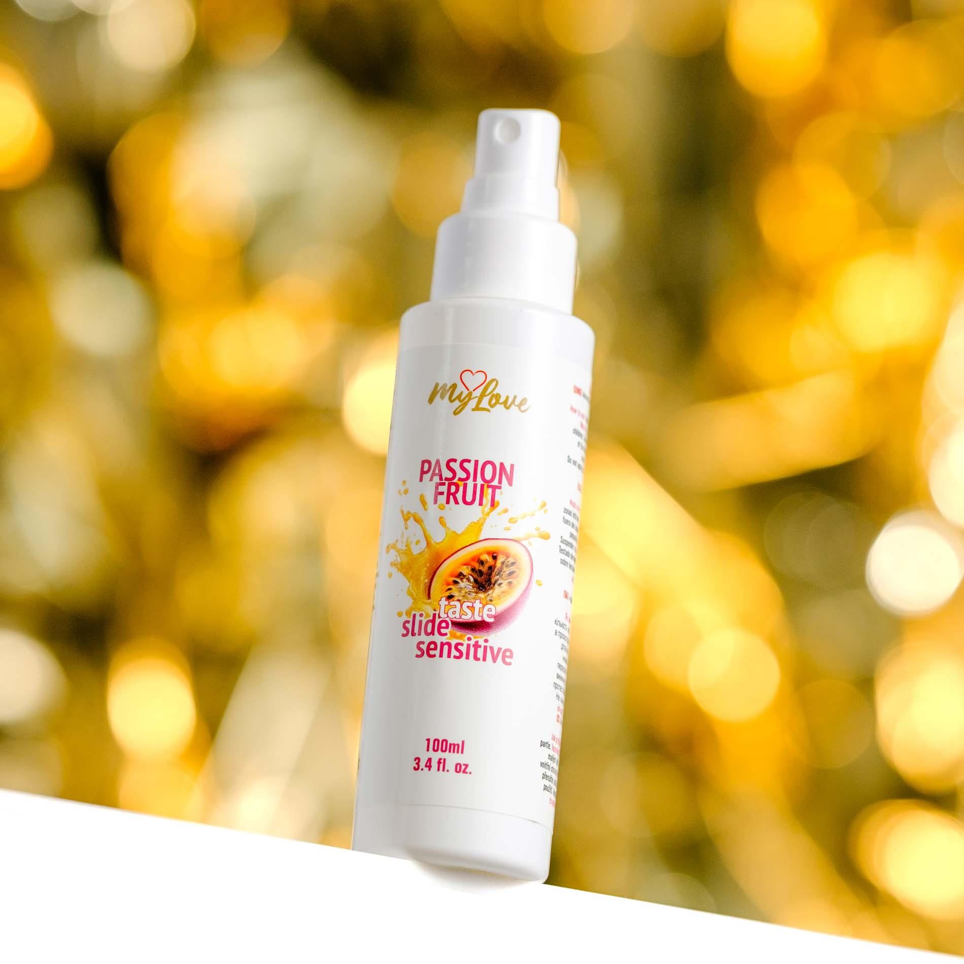 Лубрикант на водной основе MyLove Taste Slide Sensitive Passion Fruit, 100 мл