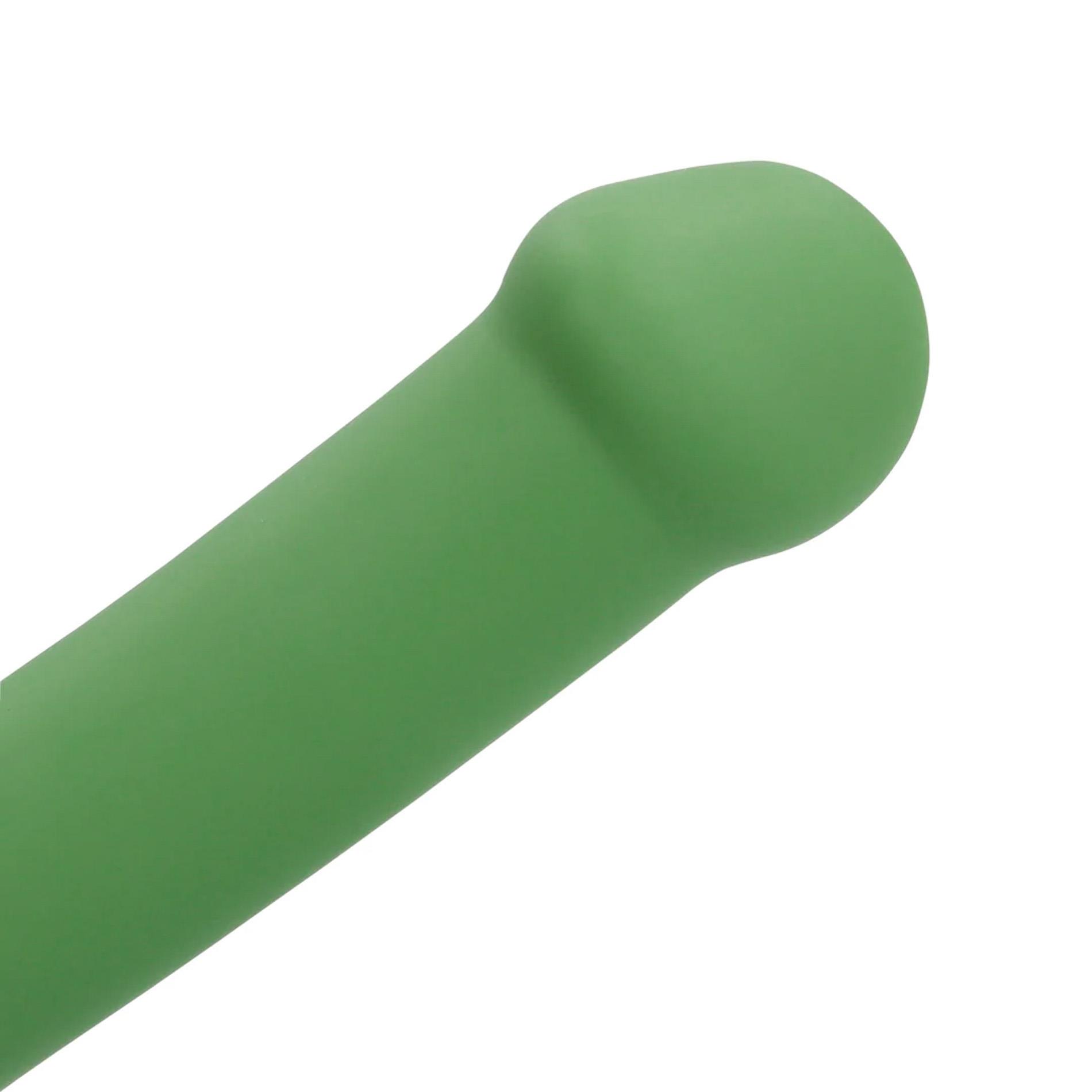 Фаллоимитатор Loveline Non-Phallic, 16.5 см (зеленый)
